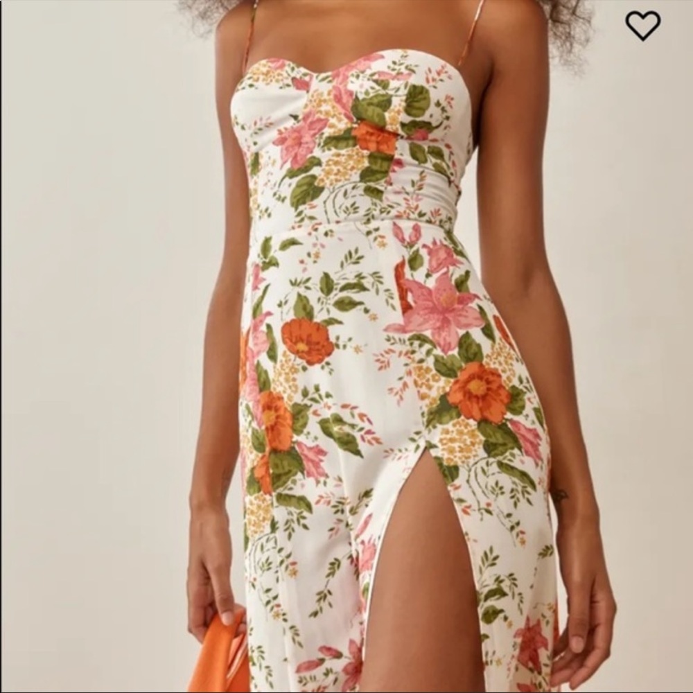 Reformation Juliette Dress in Tropique, Size 8, never worn!